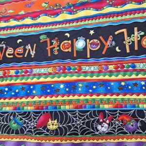 Moda‎ Fabrics Halloween Fabric Ghoul Friends Witches Pumpkins 1 Yard